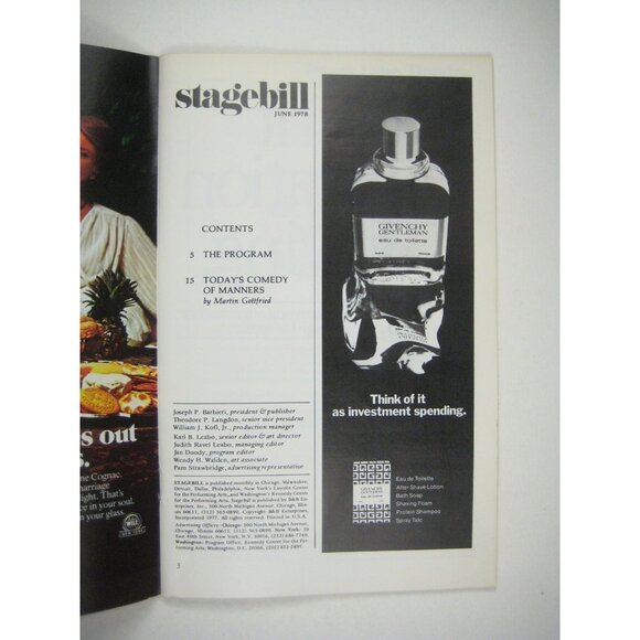 Lunching Stagebill 1978 Drury Lane Theatre Alan Gross Mike Nussbaum Gaines - Picture 2 of 6